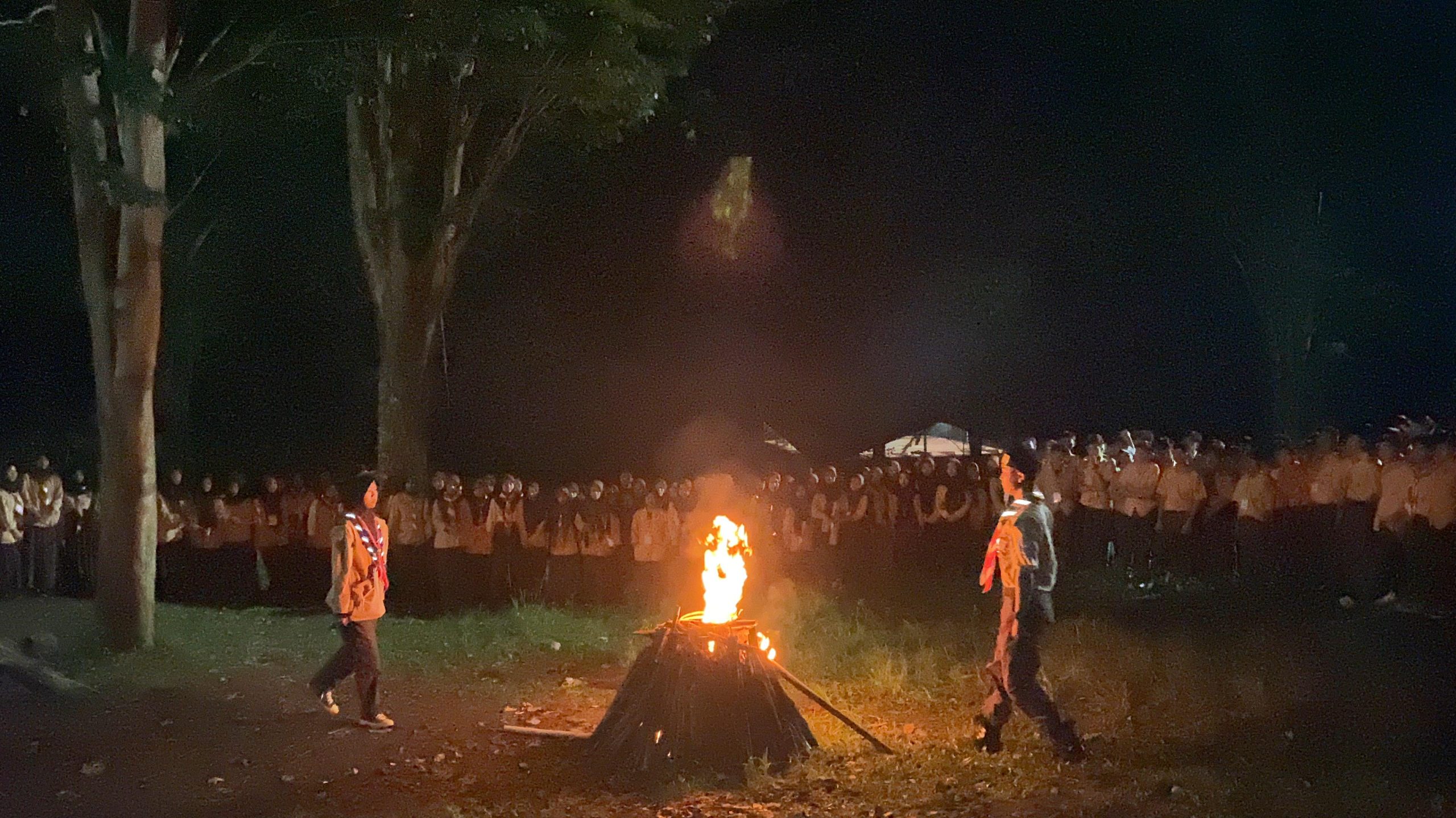 Penerimaan Tamu Ambalan dan Latihan Gabungan Ekstrakurikuler