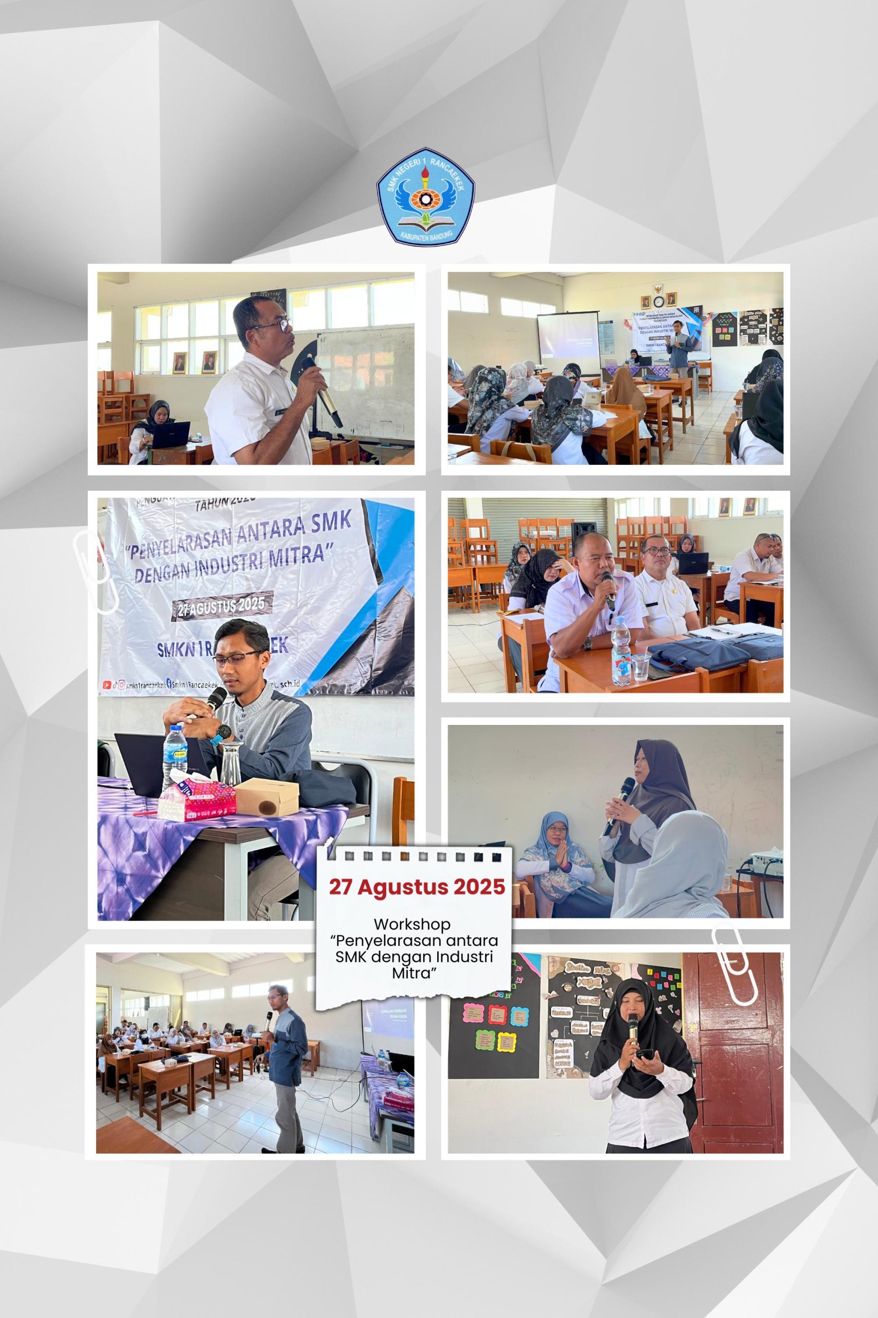SMKN 1 Rancaekek Laksanakan Workshop Penyelarasan SMK dengan Industri Mitra